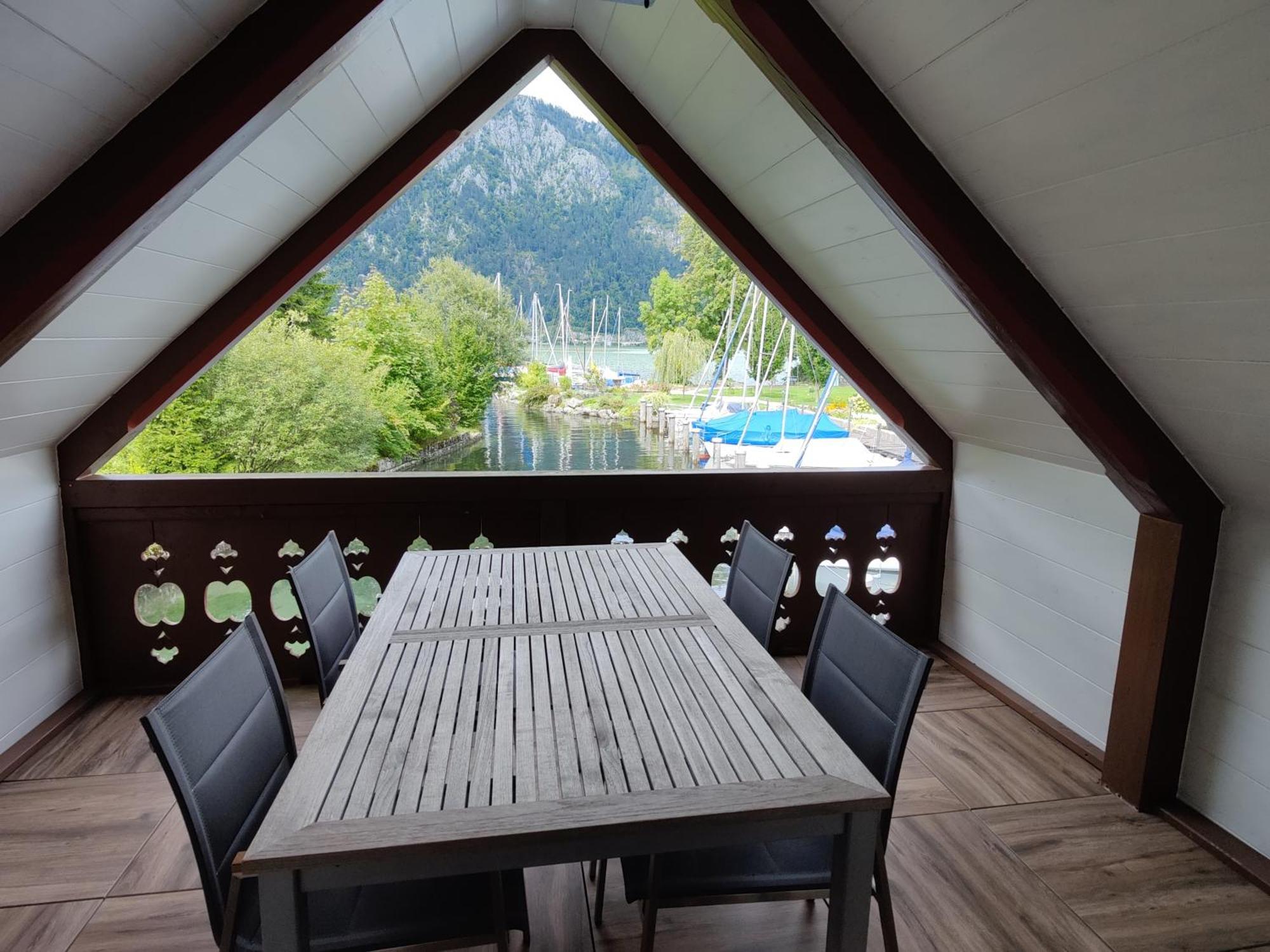 Wohnen Am See Villa Schroetter Direkt Am Traunsee Rindbach Ngoại thất bức ảnh